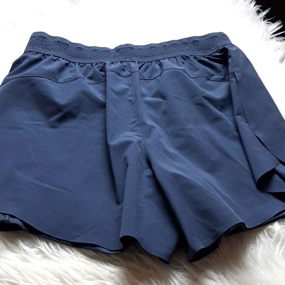 Avia Womans Soft Blue Netted Shorts M - Picture 5 of 5